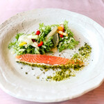 ルッチコーレ - ノルウェーサーモンの38℃低温調理 軽いスモーク