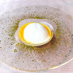 ルッチコーレ - 春人参のポタージュ カプチーノ仕立て