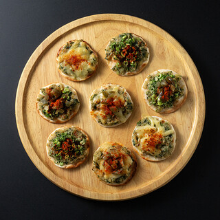 ハッピーハッピープライス１枚４８円！野菜とひき肉のギョウピザ