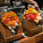 炭火焼きしんかい - 手巻き寿司「海鮮宝石」
