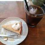 風味花伝 - 食事＋500円で、ドリンクとデザート♪
            オーガニックコーヒーと、ベイクド豆腐ケーキ★
            