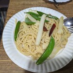 ナカガワ☆スエ食堂 - ペペロンチーノ