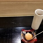 島津 - 黒糖ジェラートと東方美人