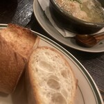 ROBATA 幸 - エビのアヒージョ　甘旨タマネギペースト