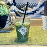 濱風茶房 - ・八女抹茶ラテ(冷・濃厚)