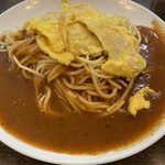スパゲッティハウス ヨコイ 錦店 - ソースはコウショウが効いていて、麺はラードでコーティング！