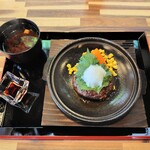一syo庵 - 大根おろしとポン酢ハンバーグ定食