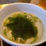 焼肉の名門 天壇 - スープ