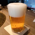 焼肉の名門 天壇 - アサヒスーパードライ（中瓶）