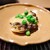すし処 ひさ田 - 料理写真:アワビにカラシ味噌、なみだ豆を散らして。