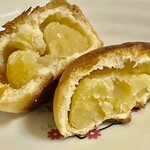 オギノパン 本社工場直売店 - 湘南ゴールドあんぱん140円