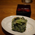 MiKiya's　ぐりぐり - ほうれん草のおひたしが濃厚でチビチビイケる♪