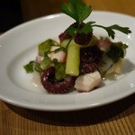 MiKiya's　ぐりぐり - 蛸好きな私にはタコとセロリの変わりマリネ