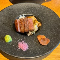 鉄板焼 天 本丸 - ステーキ