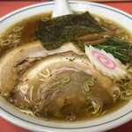 亀有飯店 - 醤油ラーメン650円
