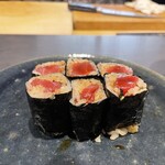 鮨 白兎 - 中トロ鉄火巻き