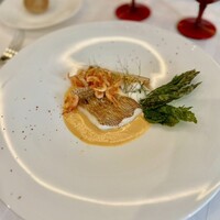 デュ・ヴァン・ハッシシ - 鯛の桜えびバターソース