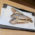 江戸そば マルノ - やまめ3尾