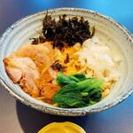 麺屋 AMORE - まぜそば（1100円込）※麺少なめ