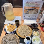 粗挽きそば 手打ち 日本橋福田雅之 - 