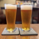 はし to. フォーク - 生ビール