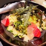 泰元 出水店 - 豆腐と生ハムのサラダ