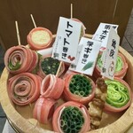 Sumibi no Kushi ya. New Hakata Style Nagano Ekimae Ten