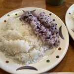 洋風厨房 ソーシエ - ライス　気持ち多め