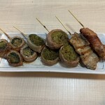 Sumibi no Kushi ya. New Hakata Style Nagano Ekimae Ten