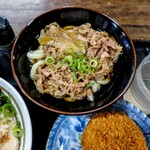 ヨコクラうどん - 肉ぶっ掛け