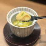 寿司海路 - 茶碗蒸し（あおさ）