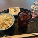 陣屋 賑わい亭 - 筍ご飯