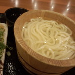 丸亀製麺 - 釜揚げうどん(並)280円(2014.08.25)