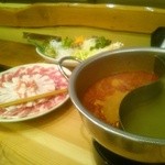 とんかつ いわい - 黒豚のしゃぶしゃぶ(5000円×2名)