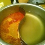 とんかつ いわい - 昆布出汁と辛出汁