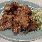 濃厚辛味噌ラーメン からみそや - 唐揚げアップ