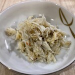 旬菜和味 - イチョウガニ(肩肉)