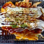 ふぅちゃん - 料理写真:豚玉お好み焼き￥250