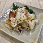 旬菜和味 - イチョウガニ(爪肉、脚肉)