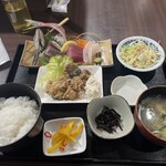 喜久地 - 日替わり定食 ¥1000