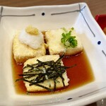 夢庵 - 揚げ出し豆冨399円（税別）