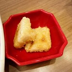 夢庵 - もち天　トッピング用にもできるらしいよ199円（税別）