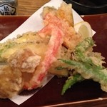 クロフネ - 横須賀夏野菜の天ぷら盛り