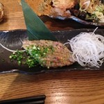 クロフネ - アジのなめろう