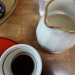 公望荘 - 蕎麦湯を楽しむための麺汁