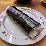 スシロー - 国産わさびで食べるインド鮪中落手巻