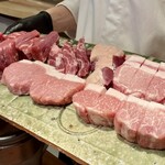 とんかつ乃ぐち - 本日の銘柄豚