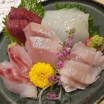 海鮮居酒屋 涛司 - 刺身盛り合わせ