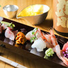 ふくい、望洋楼 - 料理写真:旬魚のお造り10種 