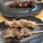 50えん焼とりきんちゃん家 - セセリとはつ　各55円！！55円の味じゃないよ！ちゃんと美味しい